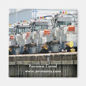 Elektrische "Maultiere", Pedro Miguel Locks, Panam Magnet (Vorne)