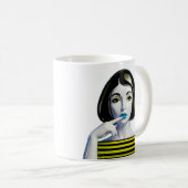 Elektrische Muse Kaffeetasse (VorderseiteRechts)