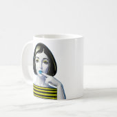 Elektrische Muse Kaffeetasse (Vorderseite Links)