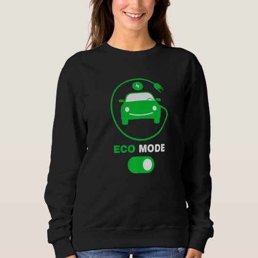Elektrische Öko-Renewable-Electric-Clean Sweatshirt (Vorderseite)