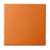 Elektrische Orangefarbene Festfarbe Fliese (Vorderseite)