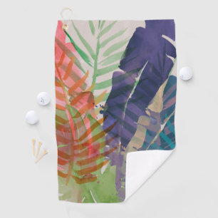 Elektrische Palmen Golfhandtuch