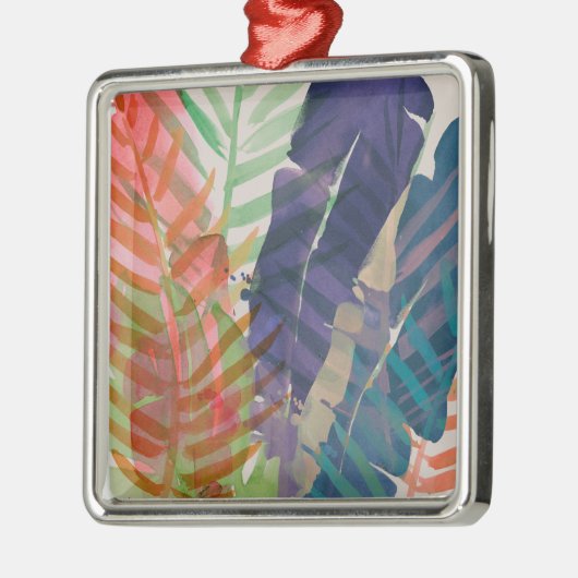 Elektrische Palmen Ornament Aus Metall (Links)