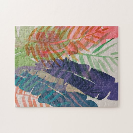 Elektrische Palmen Puzzle (Horizontal)