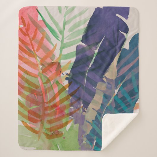 Elektrische Palmen Sherpadecke (Vorderseite)