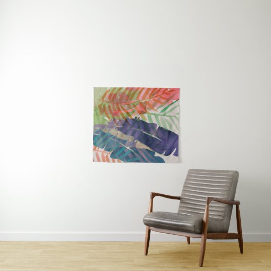 Elektrische Palmen Wandteppich (Beispiel (Horizontal))