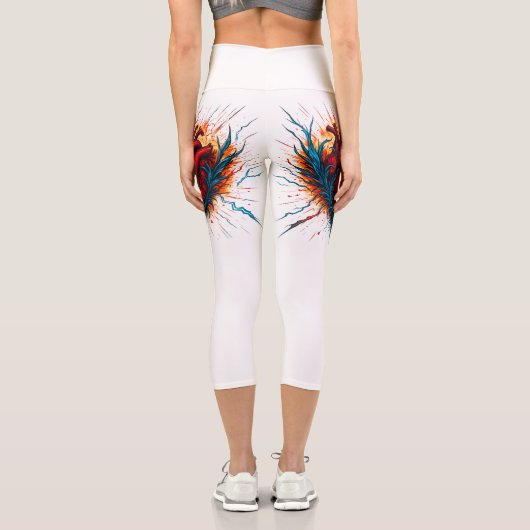Elektrische Passion Leggings - "Elegance mit Hi (Rückseite)