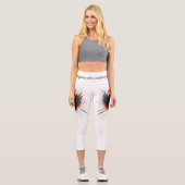 Elektrische Passion Leggings - "Elegance mit Hi (Vorderseite)