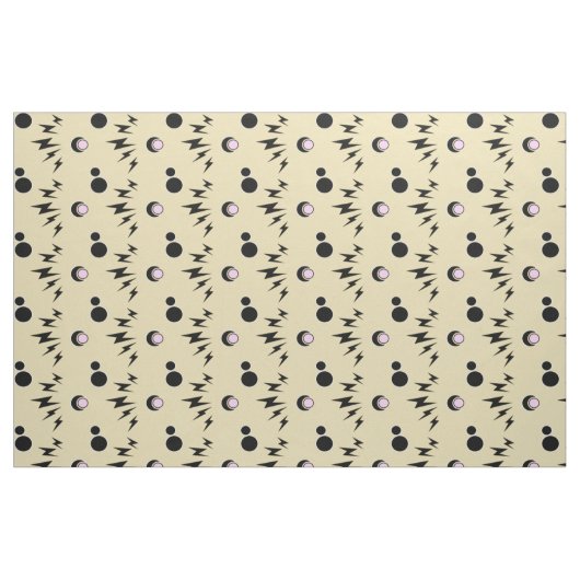 Elektrische Pop Stoff (Fat Quarter (45,7 x 55,9 cm))