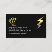 Elektrische Power Visitenkarte (Rückseite)