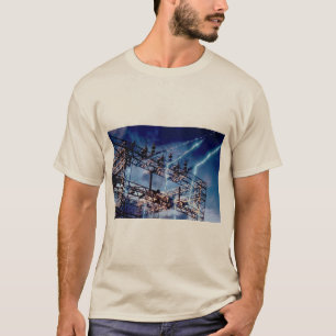 Elektrische Powernebenstelle T-Shirt