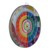 Elektrische Prismen Nr. 41 | Sonia Delaunay | Dartscheibe (Vorderseite Links)