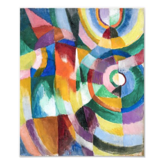 Elektrische Prismen | Sonia Delaunay | Fotodruck (Vorne)