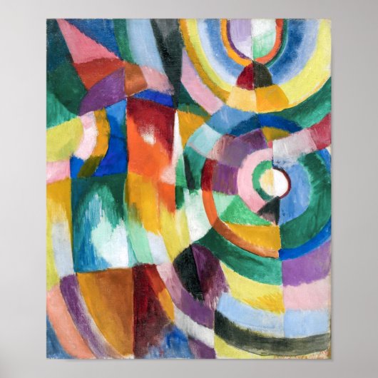 Elektrische Prismen | Sonia Delaunay | Poster (Vorne)