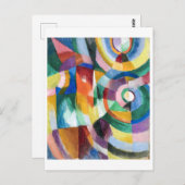 Elektrische Prismen | Sonia Delaunay | Postkarte (Vorne/Hinten)