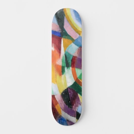 Elektrische Prismen | Sonia Delaunay | Skateboard (Vorderseite)