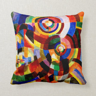Elektrische Prismen von Sonia Delaunay Kissen