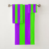 Elektrische Psychedelik Lila und Harlequin Green