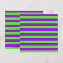 Elektrische Psychedelik Lila und Harlequin Green