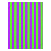 Elektrische Psychedelik Lila und Harlequin Green Tischdecke (Vorderseite)