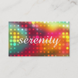 Elektrische Punkte anpassbar Visitenkarte