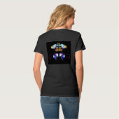 Elektrische Qualle T-Shirt (Rückseite Vollansicht)