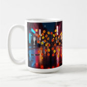Elektrische Regenfall-Nachtszene Kaffeetasse (Links)