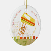 Elektrische Retro-Beaters backen Weihnachtsschmuck (Rechts)