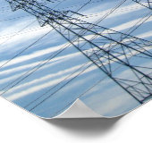 Elektrische Riesen Poster (Ecke)