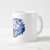 Elektrische Roaring Lion Tasse - Bold Blue (Vorderseite Rechts)