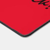 Elektrische Rock-Gitarre-Tischmatte für Gitarrist Schreibtischunterlage (Ecke)