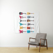 Elektrische Rockgitarre Wandteppich (Beispiel (Horizontal))