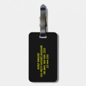 Elektrische Rose Gepäckanhänger (Rückseite vertikal)