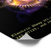 Elektrische Schafe und Milchfallen (Varia #9) Poster (Ecke)