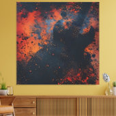 Elektrische Seele Leinwanddruck (Insitu (Wohnzimmer))