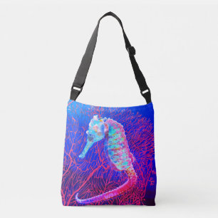 Elektrische Seepferd-Crossbody-Tasche Tragetaschen Mit Langen Trägern
