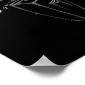 Elektrische Shaver Patent Poster Barber Shop Decke (Ecke)