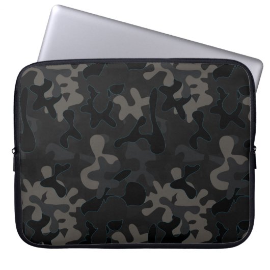 Elektrische Signatur-Camouflage Laptopschutzhülle (Vorderseite)