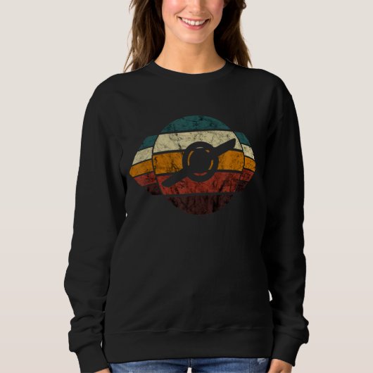 Elektrische Skateboard Float One Wheat Float Retro Sweatshirt (Vorderseite)