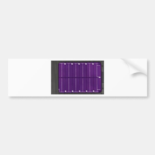 elektrische Solarplatte Autoaufkleber (Vorne)