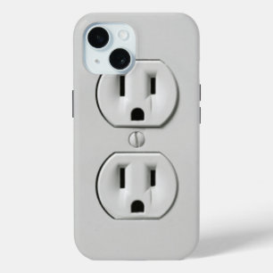 Elektrische Steckdose - iPhone 15 Fall Case-Mate iPhone Hülle