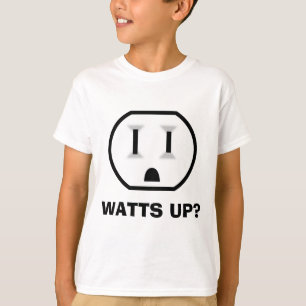 Elektrische Steckdose (Watt hoch?) T-Shirt