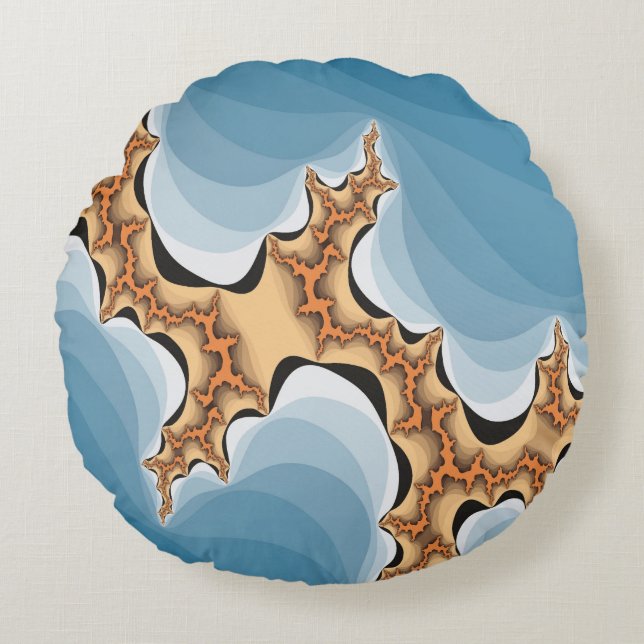 ELEKTRISCHE STORNE RUNDES KISSEN (Vorderseite)