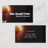 Elektrische Stromkarte Visitenkarte (Vorne/Hinten)