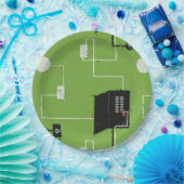 Elektrische Stromkreise Pappteller (Party)