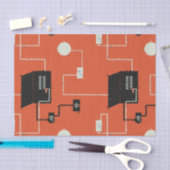 Elektrische Stromkreise Seidenpapier (Handwerk)