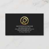 Elektrische Stromleitungen für Leuchtstoffröhren Visitenkarte (Rückseite)