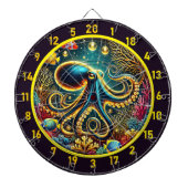 Elektrische Tentakel Octopus Dartboard Dartscheibe (vorne)