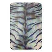 Elektrische Tigerhautdrucke Badematte (Vorderseite Vertikal)