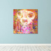 Elektrische Träume Leinwanddruck (Insitu (Holzboden))